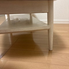 テーブル、楕円形、下棚ありの画像