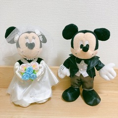 ディズニー ミッキー ミニー ペア ウェディング ぬいぐるみ ディズニー 結婚式の画像