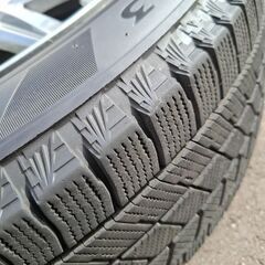 【美品】BLIZZAK VRX2 185/65R15 ホイール付き4本セット ブリヂストン スタッドレス 2023年製 3723 ワンシーズン使用の画像