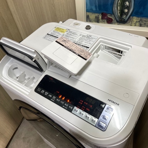 ❗️タイムセール❗️?激安?❗️配送•設置?❗️♻️処分撤去♻️HITACHI 12KG/6KG ドラム式洗濯機　2018年　BD-N