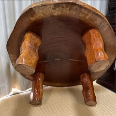 一枚板　座卓　　の画像