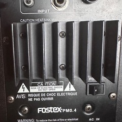 Fostex 0.4 スピーカー   の画像