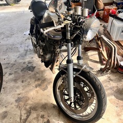 YAMAHA sr400 カフェレーサー❗️の画像