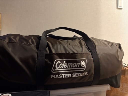 【新品未使用】コールマンマスターテント　4Sワイド2ルームカーブ