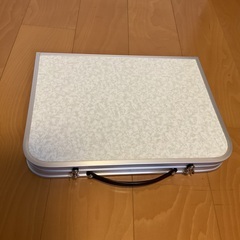キャプテンスタッグ アルミ 薄型テーブル 60×40cmUC-514の画像