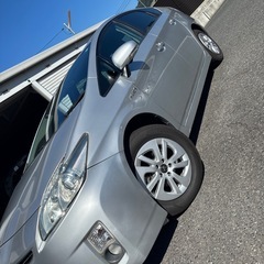 広島市　H23年式　プリウス30 車検８年6月21日まで　走行129693キロ　ナビ　バックカメラ　スマートキー２個　ウッドハンドル　の画像