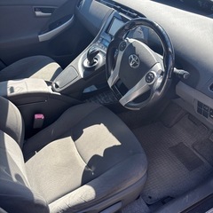 広島市　H23年式　プリウス30 車検８年6月21日まで　走行129693キロ　ナビ　バックカメラ　スマートキー２個　ウッドハンドル　の画像