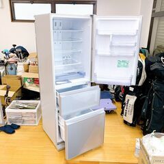 MITSUBISHI 三菱 冷凍冷蔵庫 MR-CG37EE-S 2019年製の画像