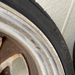 WORK Euloline(ワーク ユーロライン) 17インチ 7.5J PCD100 4・5H ホイール タイヤ付きの画像