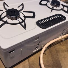 パロマ ガスコンロ 都市ガス PA-S42H-1R ホワイト 使用4年の画像