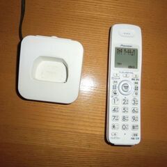 電話機子機-2, パイオニア TF-EK30-Wの画像