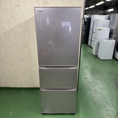 1F☆46送料無料 東芝 自動製氷機能付き冷蔵庫　16年製　363L  洗濯機　安いの画像