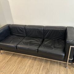 【引取り限定0円】合皮のソファセット差し上げますの画像