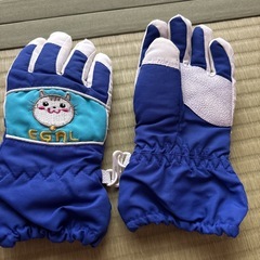 キッズ　スキー　グローブ　１３０　⑤の画像