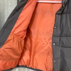 GU ジーユー　ヒートパテッドベスト ダークグリーン　サイズXL 中綿ベスト　 カーキの画像