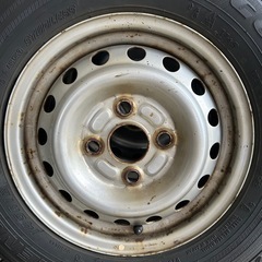 軽トラハコバン冬タイヤの画像