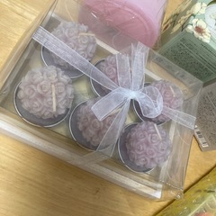 アロマキャンドル5種セットの画像