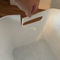 ランドリーバスケット2個の画像