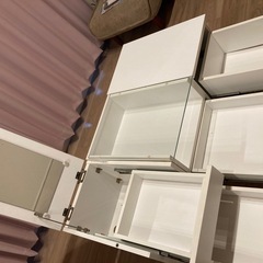 収納付きローテーブルの画像