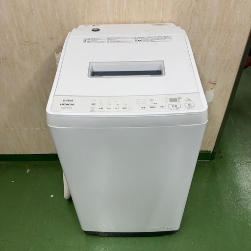 50○送料設置無料　22年製　日立　洗濯機　7㌔　安い　冷蔵庫