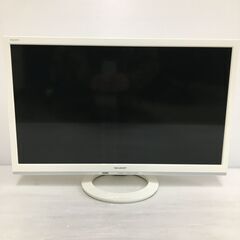 シャープ/SHARP 液晶テレビ AQUOS LC-24K40 ホワイト/白 24V型 動作確認済 25j菊STの画像