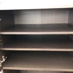 【ドリーム川西店御来店限定】 ☆ジモティー見たよ♪割引☆ニトリ　レンジボード／クリーニング済み【2125560000000368】の画像