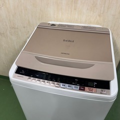 52○送料設置無料　2018年製　日立　洗濯機　9㌔　安い　冷蔵庫の画像