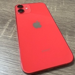 iphone12mini 赤 64GBの画像
