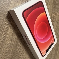 iphone12mini 赤 64GBの画像