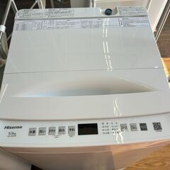 【リユ-スのサカイ広島石内店】ジモティ割！/5.5kg洗濯機/ハイセンス/2024年製/クリ-ニング済み/HG-7475/広島市 洗濯機　佐伯区 洗濯機　南区 洗濯機　西区 洗濯機　東区 洗濯機　中区 洗濯機　安佐南区 洗濯機　安佐北区 洗濯機　安芸区 洗濯機　府中町 洗濯機　海田町 洗濯機　熊野町 洗濯機　坂町 洗濯機　廿日市市 洗濯機																		 																		の画像