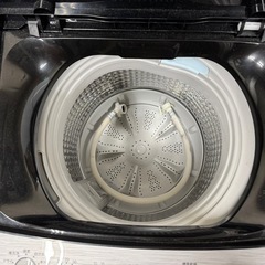 53○送料設置無料　23年製　ハイアール　ステンレス洗濯機　5.5㌔　安い　冷蔵庫の画像