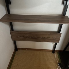 ニトリ突っ張り壁収納の画像