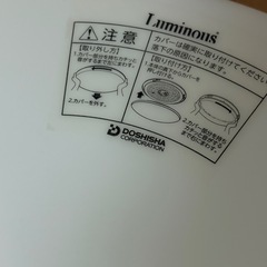Luminous LEDシーリングライト WY-CF06D 2個セットの画像