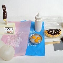 ミニチュア 計6種　メガハウス 縁日の誘惑 2004＆リーメント ママといっしょにクッキング お好み焼き 欠品少なめ　☆ PayPay(ペイペイ)決済可能 ☆ 札幌市 豊平区 平岸 平岸店の画像