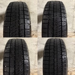 B-15 タイヤ 中古　BRIDGESTONE STUDLESS BLIZZAK VRX2 165/55R15の画像