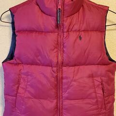 【子供服】ラルフローレン　ダウンベスト　リバーシブル　6Xの画像
