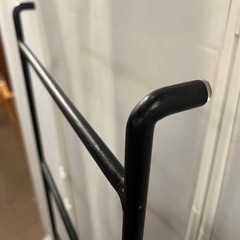 【武蔵小山店】 配送可！　IDEE（イデー） IRON LADDER（アイアンラダー） IDEE イデー iron ladder アイアンラダー スチール ラダー タオルハンガー towel hanger ディスプレイ display stand 壁面収納 インテリア interior 雑貨 北欧 モダン industrial black ladder の画像
