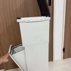 ゴミ箱 ペール 分別 2段の画像