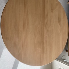 IKEA 円テーブル　　状態⭕️の画像