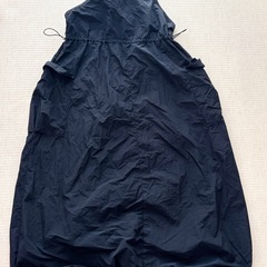 LEPSIM ポケ付きキャミワンピース　ブラックの画像