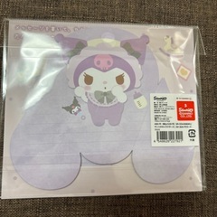 おくるみメモカード　くろみ　マイメロ　ポチャッコの画像
