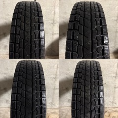 B-16 タイヤ 中古　YOKOHAMA STUDLESS iceGUARD GO75 175/80R16の画像