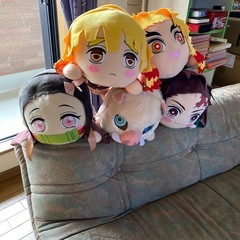 鬼滅の刃 メガジャンボ寝そべりぬいぐるみの画像