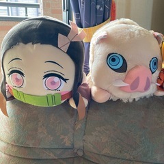鬼滅の刃 メガジャンボ寝そべりぬいぐるみの画像