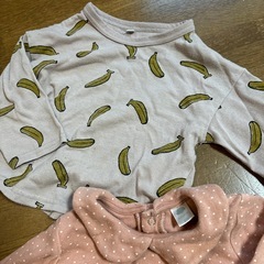 ベビー女の子長袖5点セットの画像