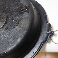 すき焼き鍋、南部鉄、33x29x6、大き目の鉄鍋の画像