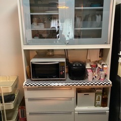 ダイニングボード　食器棚120サイズの画像