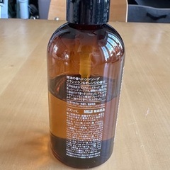 無印 MUJI ハンドソープ 精油の香り　イランイラン＆オレンジの画像