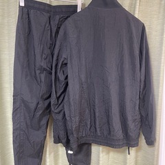 NIKE ナイキ　アノラック　サイズL ナイロン ブラック　黒　 セットアップ ウインドブレーカー スポーツ 上下セット NIKEの画像