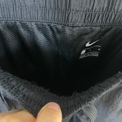 NIKE ナイキ　アノラック　サイズL ナイロン ブラック　黒　 セットアップ ウインドブレーカー スポーツ 上下セット NIKEの画像
